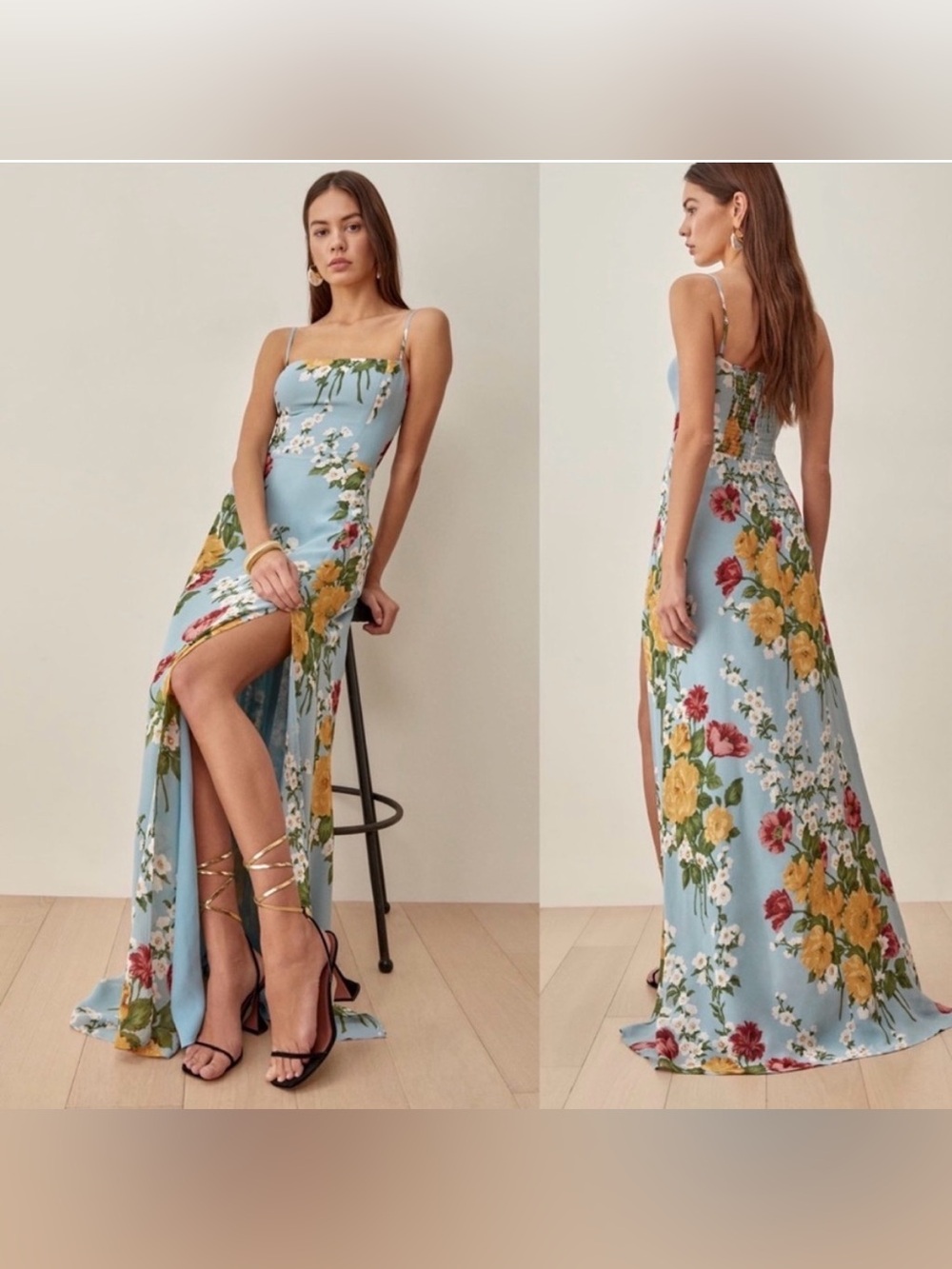 NWT REFORMATION Ingrid Dress in “Florist”